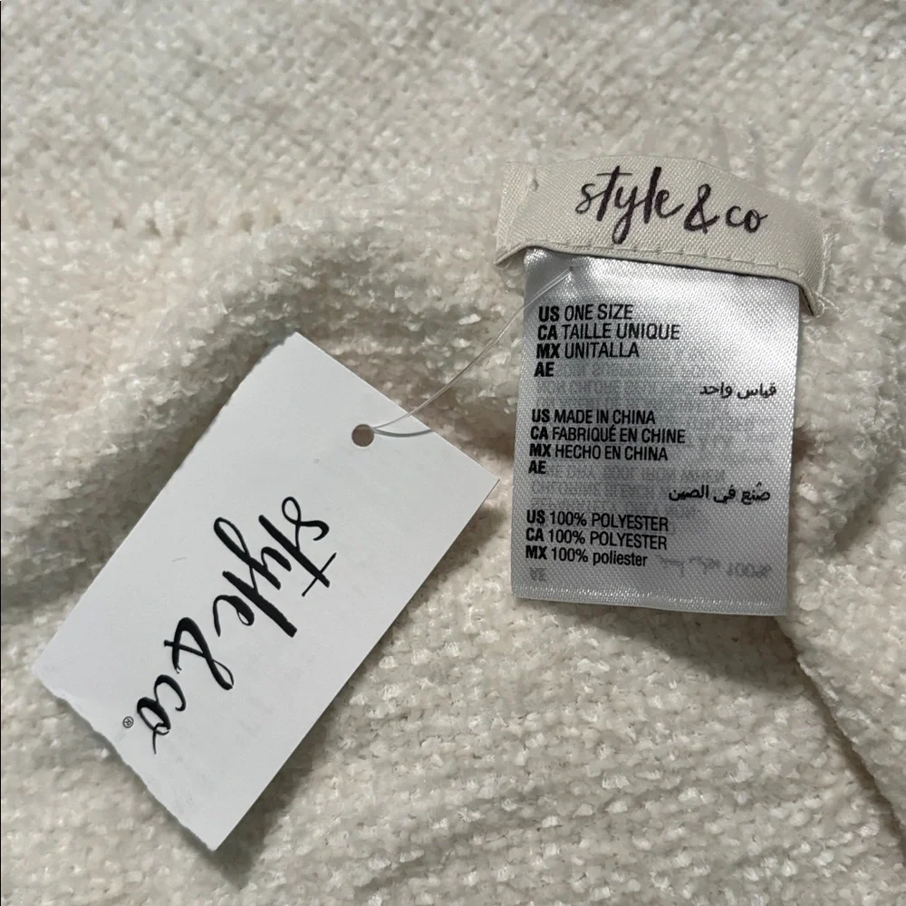 NWT Style & Co Chenille Scarf